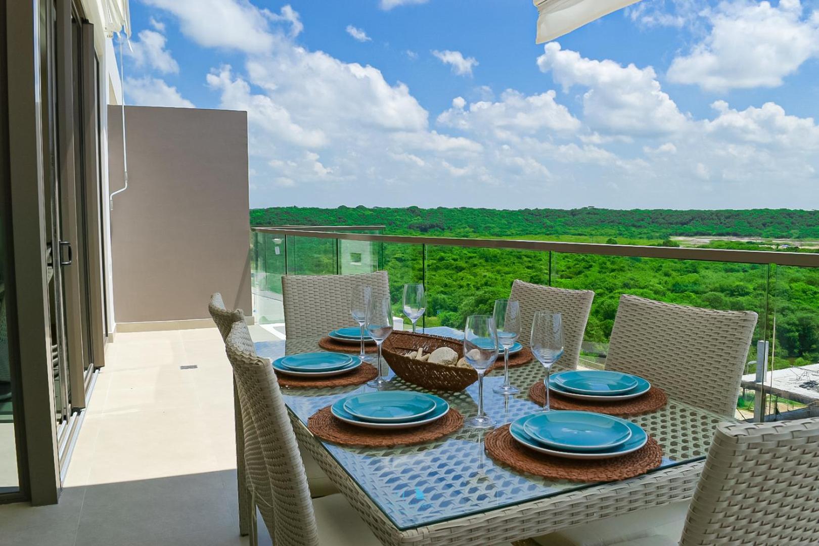 Vista Al Mar Lateral Panoramic View,spectacular Building,pools, Morros Zoe Ultimo Piso Apartment Cartagena (Kolumbien)